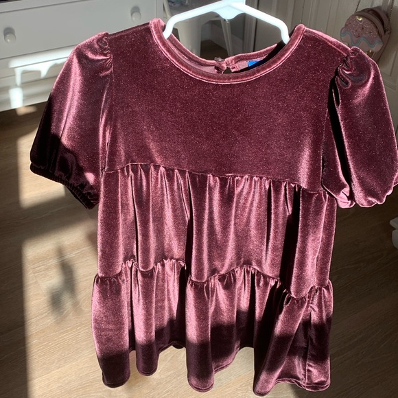 Velvet Toddler Dress - Picture 3 of 6
